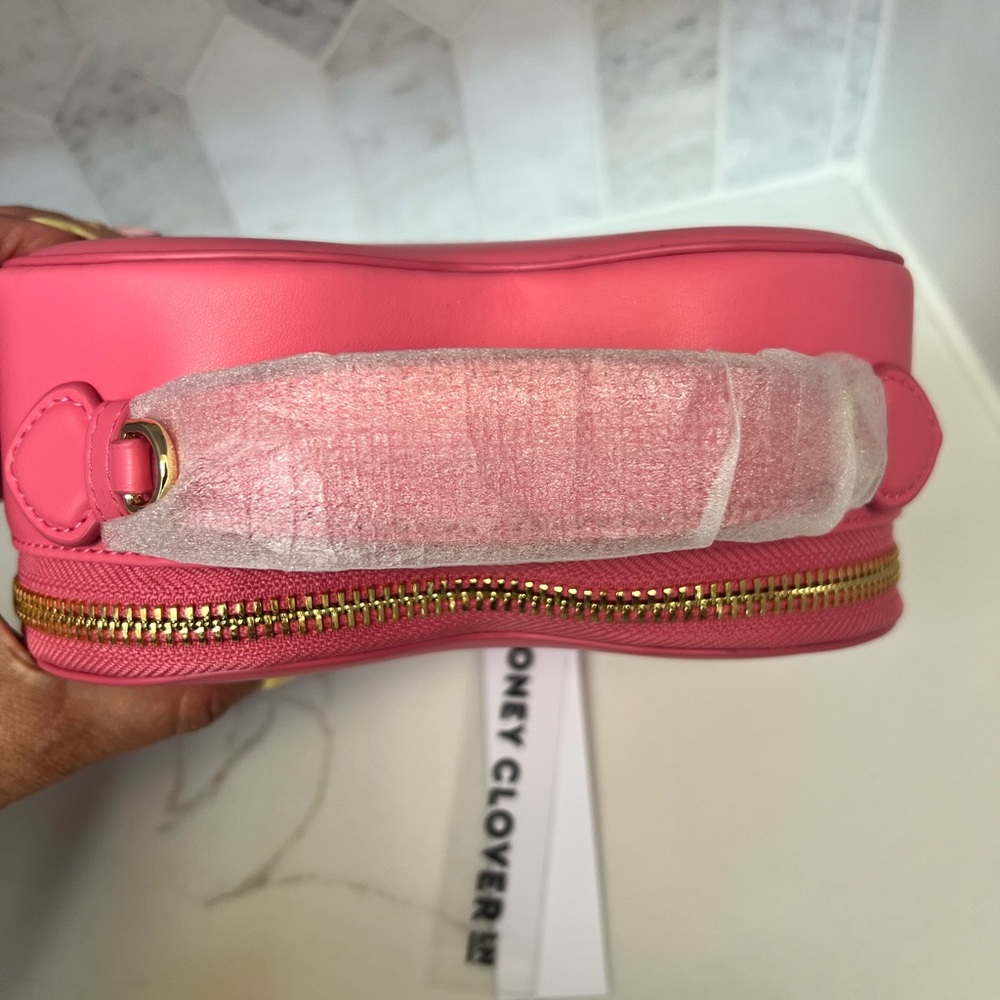 NWT Stoney Clover Guava Heart Crossbody. Never used only taken out for pics.